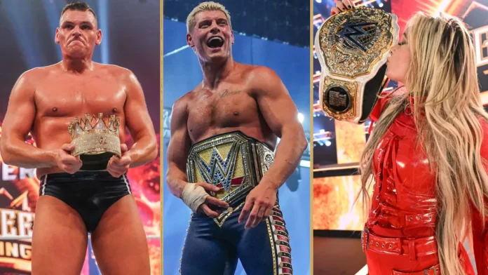 Drei große Sieger bei WWE King and Queen of the Ring 2024 / Fotos: (c) WWE