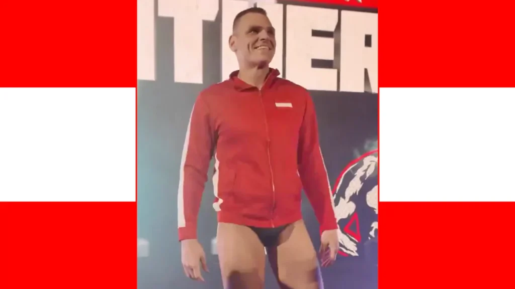 Gunther freut sich über die Rückkehr nach Wien / (c) 2024 WWE