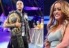 Kayla Braxton und Damian Priest sind sich diese Woche bei SmackDown nicht mehr begegnet / (c) 2024 WWE