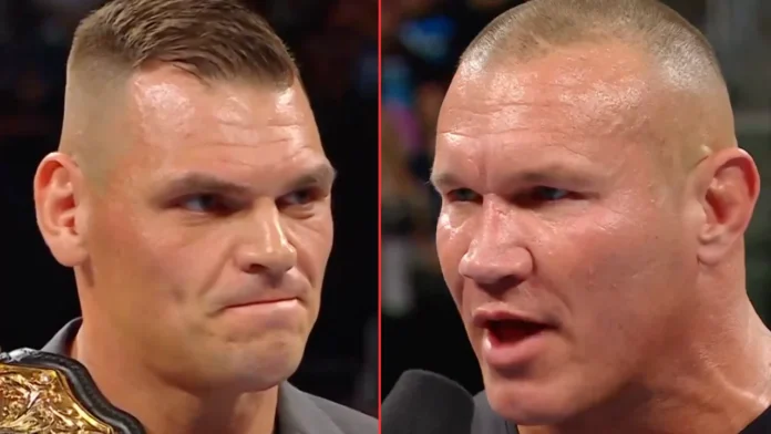 Randy Orton trifft Gunther vor 